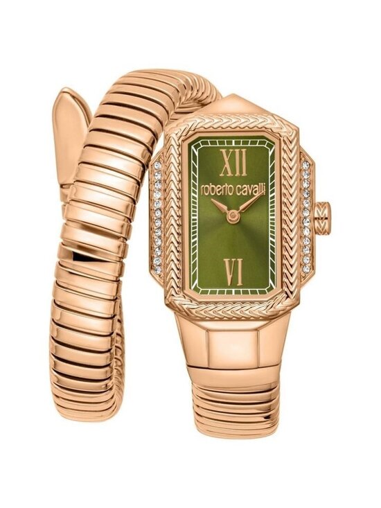 Roberto Cavalli Accessories - NWT Roberto Cavalli Vera Green Dial Ladies Watch
